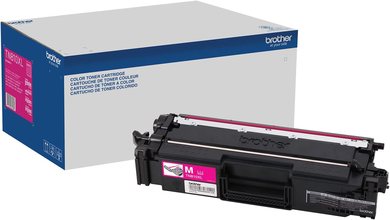 Tóner Magenta TN810XLM marca Brother para modelos MFCL9630CDN
