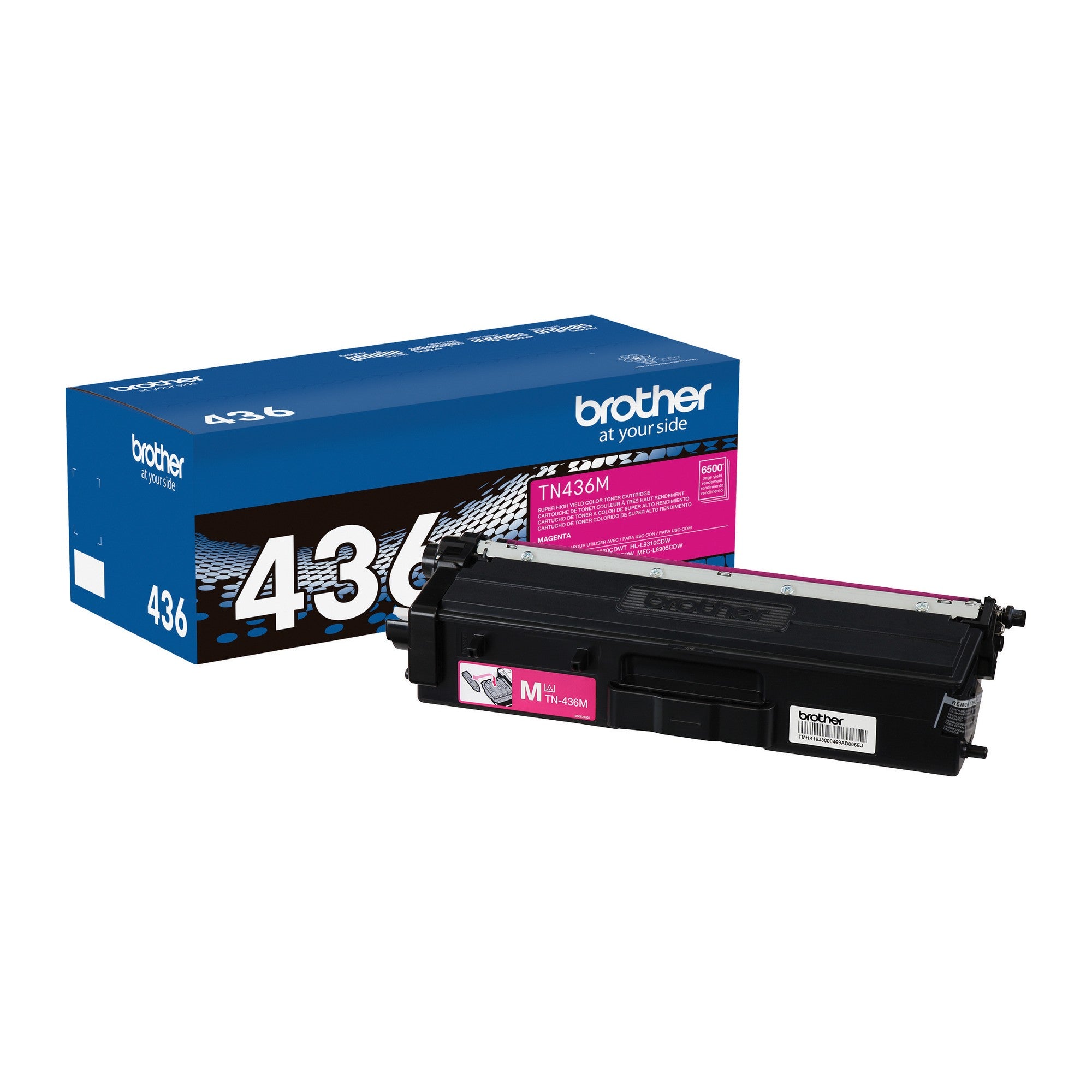 Tóner Magenta TN436M marca Brother para modelos MFCL9570CDW HLL9310CDW